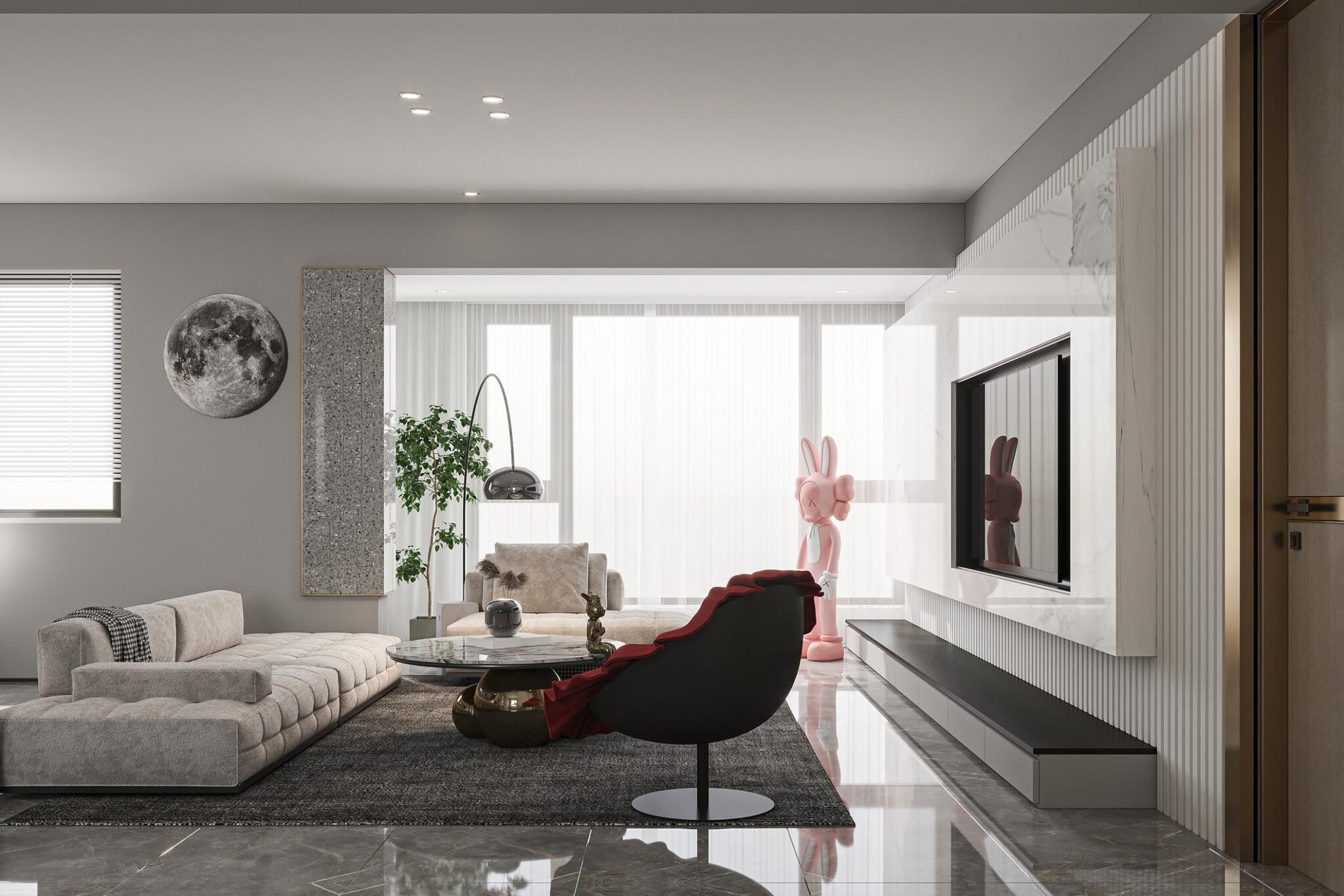 Ολοκληρωμένη μελέτη interior design και ανακαίνισης